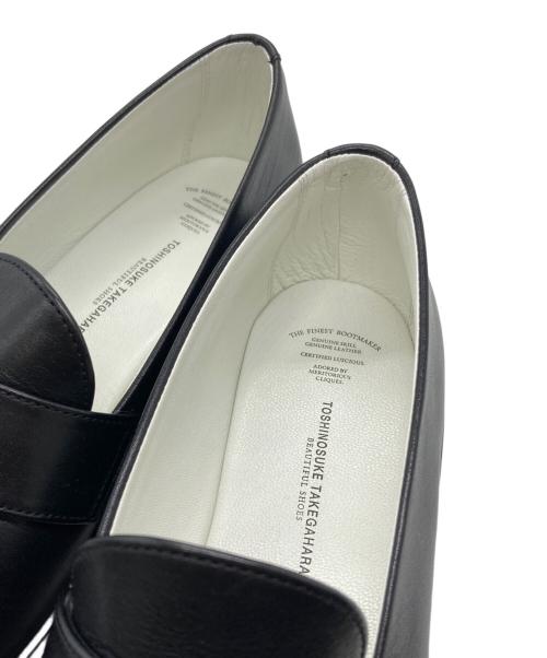 toshinosuke takegahara（トシノスケ タケガハラ）TOSHINOSUKE TAKEGAHARA (トシノスケ タケガハラ) beautiful shoes ブラック サイズ:25の古着・服飾アイテム
