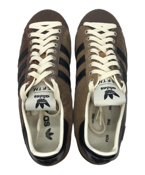 adidas（アディダス）adidas (アディダス) song for the mute (ソングフォーザミュート) Superstar 82 Supplier Colour ブラウン サイズ:26.5の古着・服飾アイテム