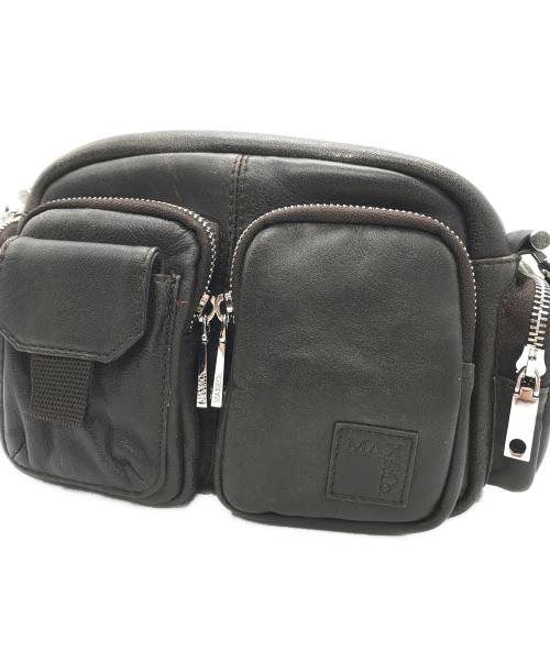 MAX&Co.（マックスアンドコー）MAX&Co. (マックスアンドコー) カメラバッグ ブラウンの古着・服飾アイテム