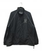 AVIREXアヴィレックス）の古着「NYLON PIPING STAND JACKET」｜ブラック