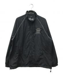 AVIREX（アヴィレックス）の古着「NYLON PIPING STAND JACKET」｜ブラック