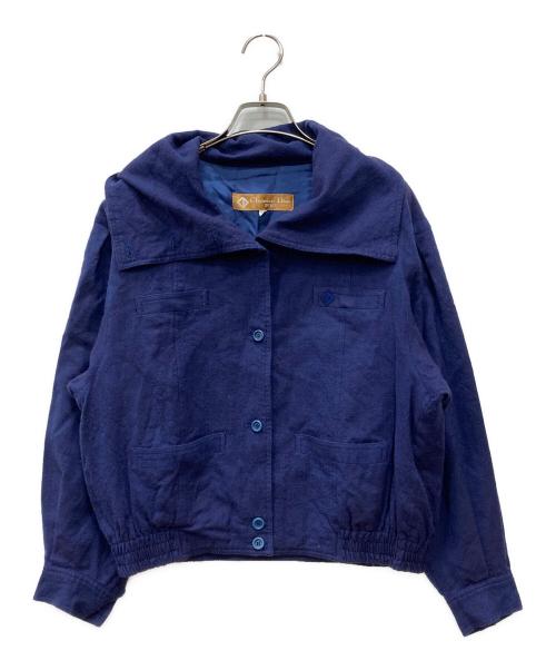 Christian Dior Sports（クリスチャン ディオールスポーツ）Christian Dior Sports (クリスチャン ディオールスポーツ) ウールブルゾン ネイビー サイズ:Mの古着・服飾アイテム