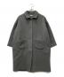 休日と詩（キュウジツトウタ）の古着「メルトンコート」｜グレー