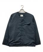 NANGAナンガ）の古着「ダウンカーディガン」｜ネイビー
