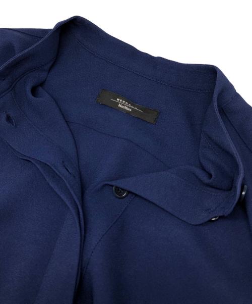 Max Mara WEEK END LINE（マックスマーラ ウイークエンドライン）MAX MARA WEEK END LINE (マックスマーラ ウイークエンドライン) シャツワンピース ブルー サイズ:40の古着・服飾アイテム