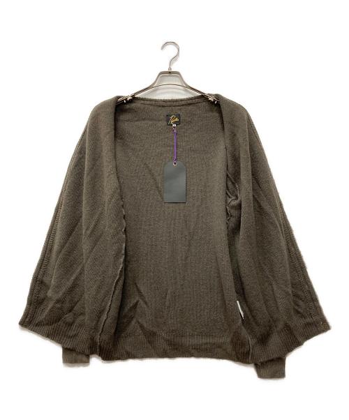 Needles（ニードルズ）Needles (ニードルズ) Mohair Cardigan ブラウン サイズ:Mの古着・服飾アイテム