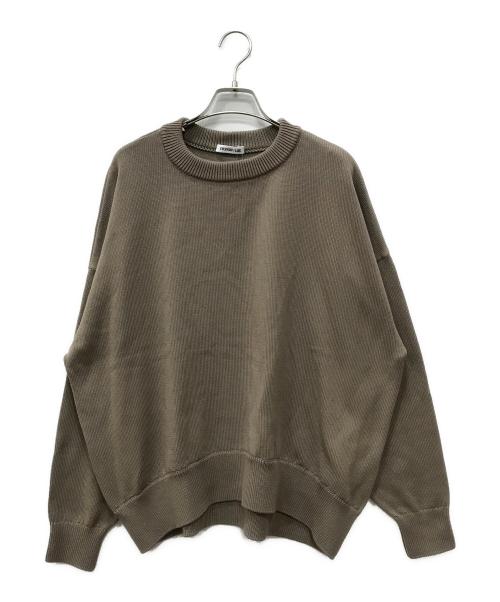 EVERYDAY I LIKE.（エヴリデイ アイ ライク）EVERYDAY I LIKE. (エヴリデイ アイ ライク) ベーシックニット ブラウン サイズ:FREE 未使用品の古着・服飾アイテム