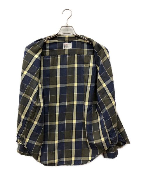 Sears（シアーズ）Sears (シアーズ) オープンカラーシャツ グリーン サイズ:SIZE 15/15 1/2の古着・服飾アイテム