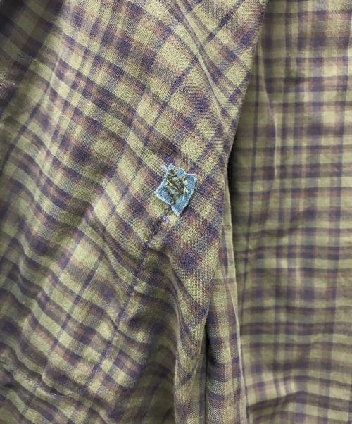 TOWN CRAFT（タウンクラフト）TOWN CRAFT (タウンクラフト) オープンカラーシャツ グリーン サイズ:Mの古着・服飾アイテム