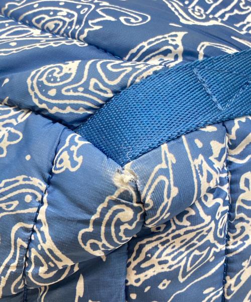 SUPREME（シュプリーム）Supreme (シュプリーム) Puffer Backpack BluePaisley ブルー サイズ:下記参照の古着・服飾アイテム