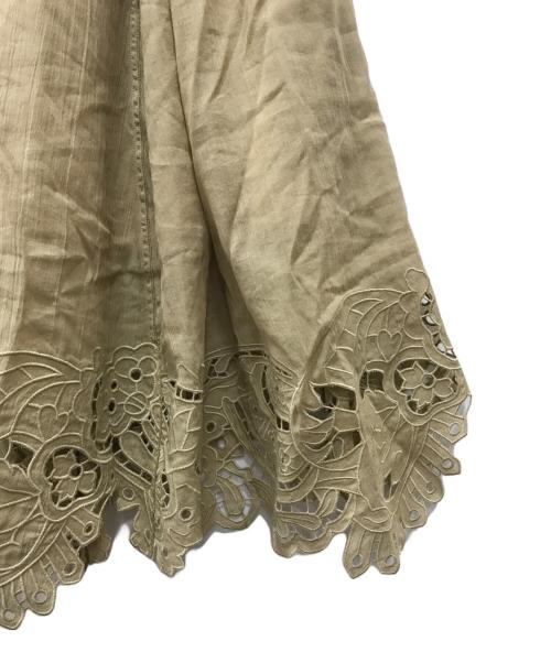 Plage（プラージュ）Plage (プラージュ) RAMIE COTTON EMBRO CAMI ベージュ サイズ:FREE 未使用品の古着・服飾アイテム