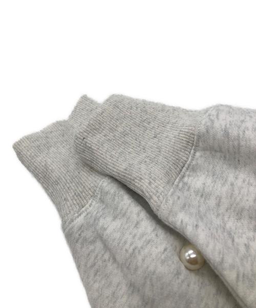 MARRY ME（メリーミー）MARRY ME (メリーミー) パールスウェット グレー サイズ:FREEの古着・服飾アイテム
