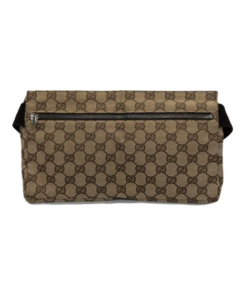 GUCCI（グッチ）GUCCI (グッチ) シェリーラインウエストバッグ ベージュの古着・服飾アイテム
