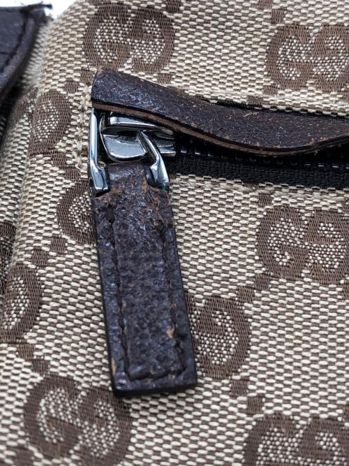 GUCCI（グッチ）GUCCI (グッチ) シェリーラインウエストバッグ ベージュの古着・服飾アイテム