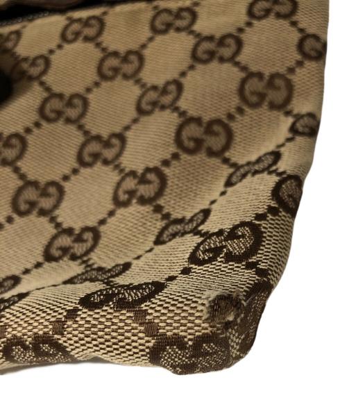 GUCCI（グッチ）GUCCI (グッチ) シェリーラインウエストバッグ ベージュの古着・服飾アイテム