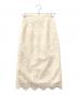 ANAYI（アナイ）の古着「アネモネレースタイトスカート」｜ホワイト