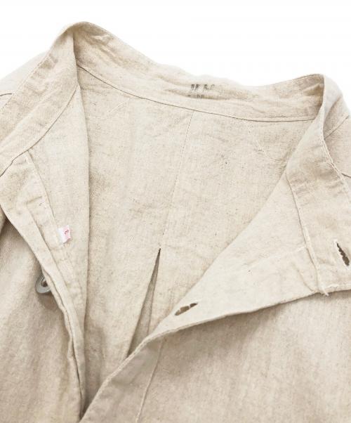 HEAR MY NAME（ヒアマイネーム）HEAR MY NAME (ヒアマイネーム) リネンジャケット ベージュ サイズ:FREEの古着・服飾アイテム