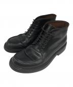 SILVANO MAZZAシルバノ マッツァ）の古着「タンカーブーツ」｜ブラック