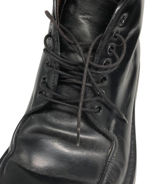 SILVANO MAZZA（シルバノ マッツァ）SILVANO MAZZA (シルバノ マッツァ) タンカーブーツ ブラック サイズ:5 1/2の古着・服飾アイテム