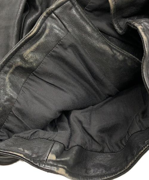 beautiful people（ビューティフルピープル）beautiful people (ビューティフルピープル) ダブルライダースジャケット ブラック サイズ:140の古着・服飾アイテム