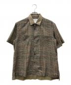 sacaiサカイ）の古着「チェックシャツ」｜ベージュ