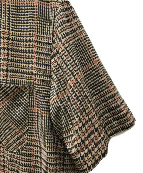 sacai（サカイ）sacai (サカイ) チェックシャツ ベージュ サイズ:1の古着・服飾アイテム