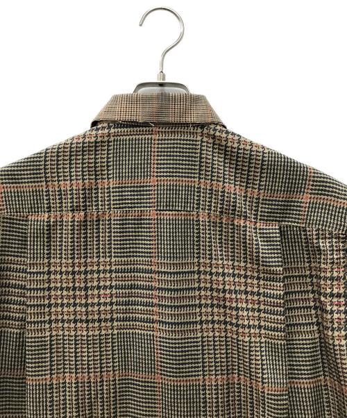 sacai（サカイ）sacai (サカイ) チェックシャツ ベージュ サイズ:1の古着・服飾アイテム