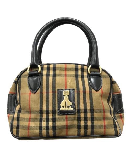 Burberry's（バーバリー）Burberry's (バーバリーズ) ノバチェックハンドバッグ ベージュの古着・服飾アイテム