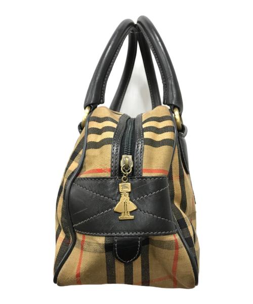 Burberry's（バーバリー）Burberry's (バーバリーズ) ノバチェックハンドバッグ ベージュの古着・服飾アイテム