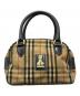 Burberry's（バーバリーズ）の古着「ノバチェックハンドバッグ」｜ベージュ