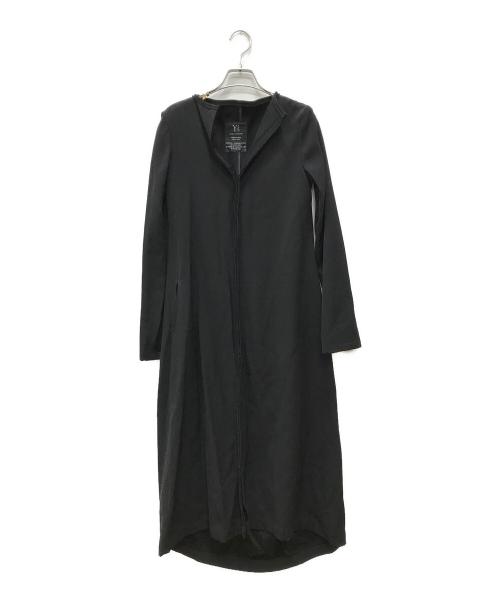 Y's（ワイズ）Y's (ワイズ) ロングワンピース ブラック サイズ:3の古着・服飾アイテム