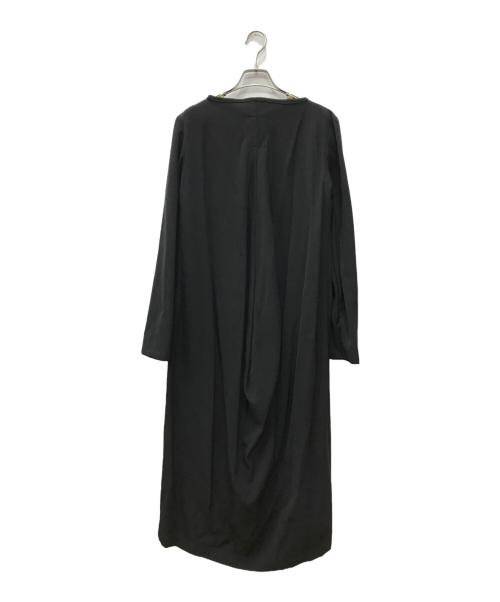 Y's（ワイズ）Y's (ワイズ) ロングワンピース ブラック サイズ:3の古着・服飾アイテム