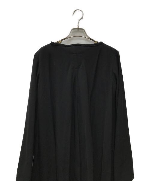 Y's（ワイズ）Y's (ワイズ) ロングワンピース ブラック サイズ:3の古着・服飾アイテム