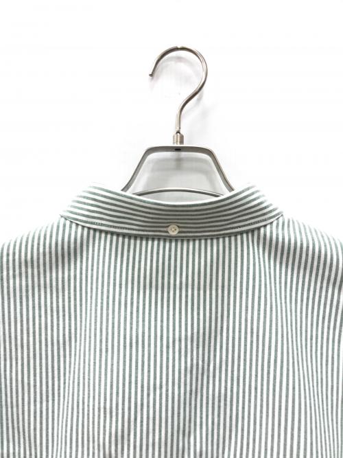FreshService（フレッシュサービス）FreshService (フレッシュサービス) 長袖ストライプシャツ グリーン サイズ:ONE SIZEの古着・服飾アイテム