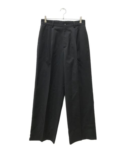 ssstein（シュタイン）ssstein (シュタイン) LONG WIDE TROUSER ブラック サイズ:Mの古着・服飾アイテム