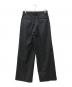 ssstein (シュタイン) LONG WIDE TROUSER ブラック サイズ:M：30000円