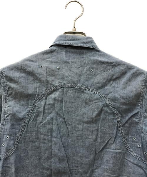 RRL（ダブルアールエル）RRL (ダブルアール) 長袖シャツ ブルー サイズ:XSの古着・服飾アイテム