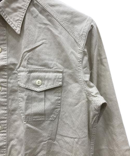 RRL（ダブルアールエル）RRL (ダブルアール) ドットシャツ アイボリー サイズ:XSの古着・服飾アイテム