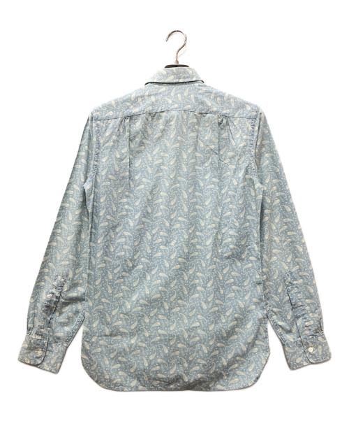 RRL（ダブルアールエル）RRL (ダブルアールエル) ペイズリー柄シャツ スカイブルー サイズ:XSの古着・服飾アイテム