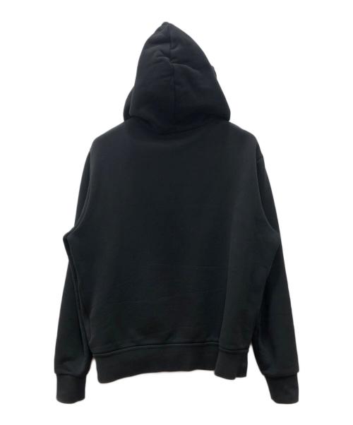 MONCLER（モンクレール）MONCLER (モンクレール) GREY Cotton hoodie ブラック サイズ:Lの古着・服飾アイテム