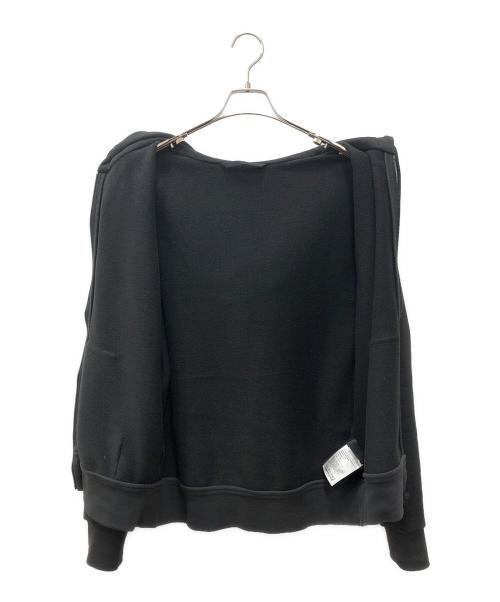 MONCLER（モンクレール）MONCLER (モンクレール) GREY Cotton hoodie ブラック サイズ:Lの古着・服飾アイテム