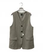 Spick and Spanスピック＆スパン）の古着「ウーステッドジレ」｜ベージュ