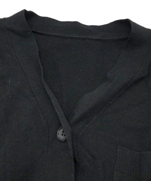 JOSE MOON（ジョゼムーン）JOSE MOON (ジョゼムーン) MOON POINT KNIT CARDIGAN ブラック サイズ:Fの古着・服飾アイテム