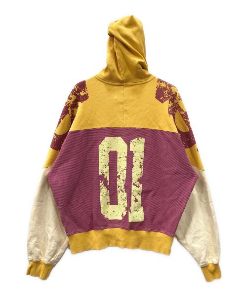 PDF（ピーディーエフ）PDF (ピーディーエフ) GIULIO HOODIE レッド サイズ:Sの古着・服飾アイテム