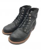RED WINGレッドウィング）の古着「IRON RANGER」｜ブラック