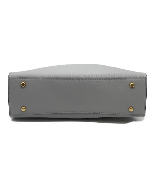 TORY BURCH（トリーバーチ）TORY BURCH (トリーバーチ) ロビンソン 2WAYトートバッグ ブルーの古着・服飾アイテム