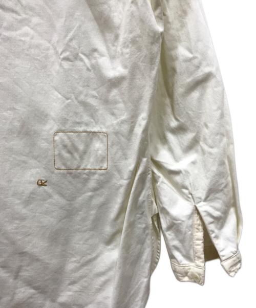 45R（フォーティファイブ・アール）45R (フォーティファイブ・アール) スタンドカラーチュニックブラウス アイボリー サイズ:FREEの古着・服飾アイテム