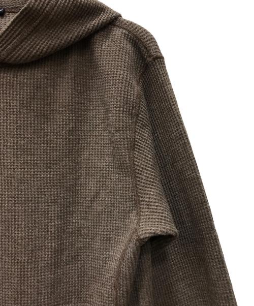 45R（フォーティファイブ・アール）45R (フォーティファイブ・アール) USワッフルの908フーディ ブラウン サイズ:FREEの古着・服飾アイテム