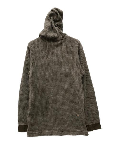 45R（フォーティファイブ・アール）45R (フォーティファイブ・アール) USワッフルの908フーディ ブラウン サイズ:FREEの古着・服飾アイテム