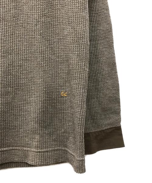 45R（フォーティファイブ・アール）45R (フォーティファイブ・アール) USワッフルの908フーディ ブラウン サイズ:FREEの古着・服飾アイテム